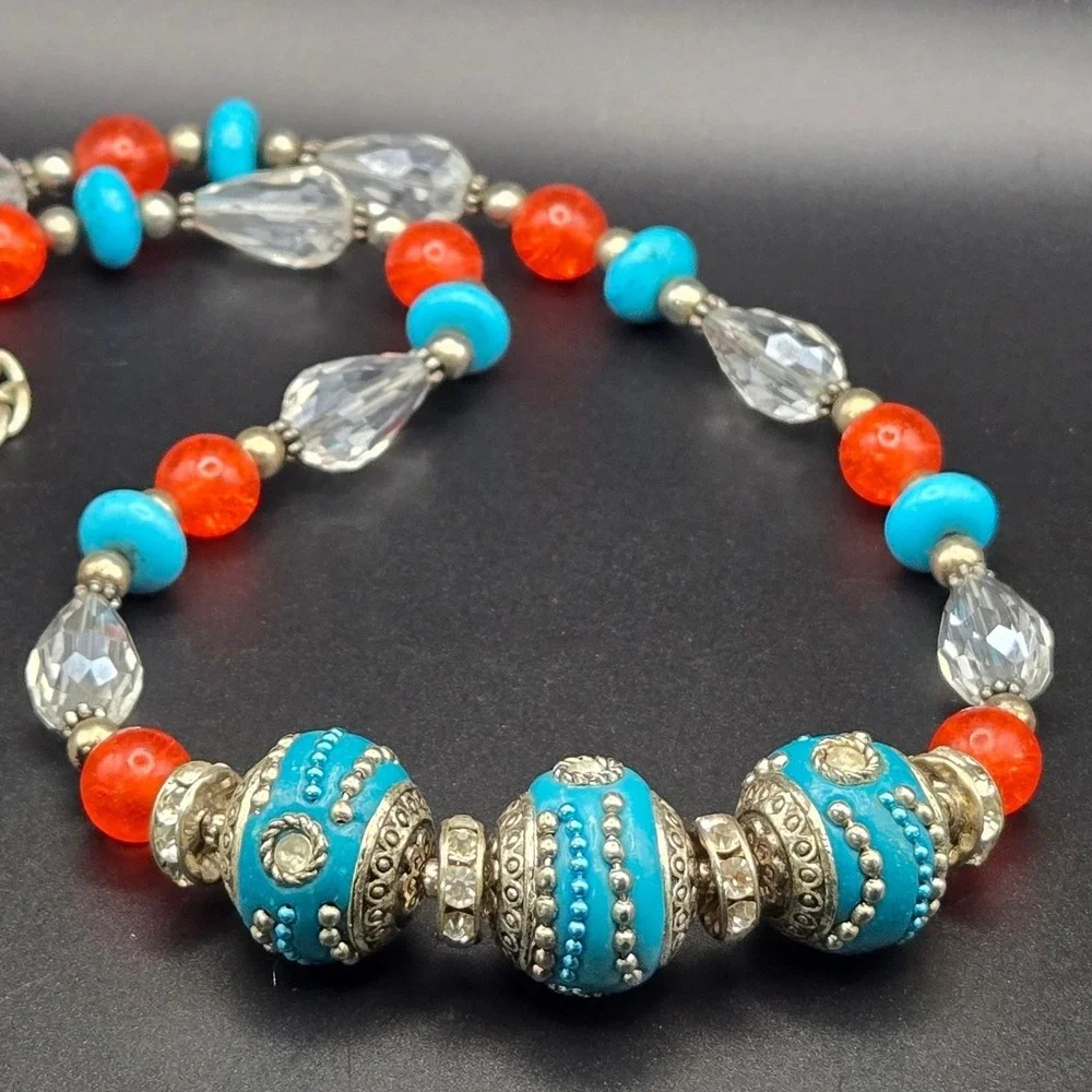N/A beaded statement
